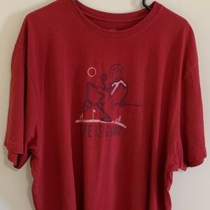 Men's Life is Good Tee Shirt  XXL